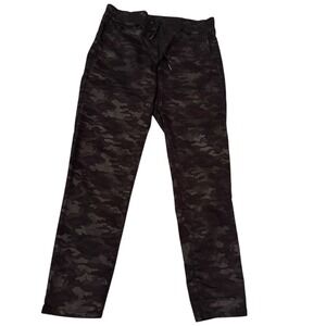 Bevy Flog Shely Joggers Black Camouflage Stretch Pants Size Sz 29